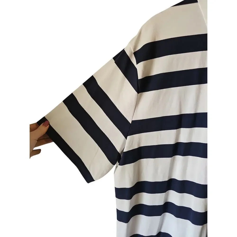 Polo Golf Ralph Lauren sz XXL  navy blue white stripe shirt new MT92